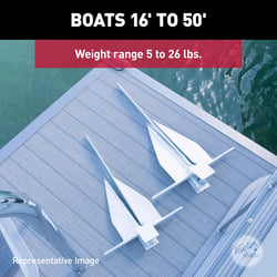 Taylor Made 30102 Legacy Series 12lb Galvanized Steel Fluke Anchor — image 4