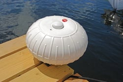 Picture of Taylor Made 91078 Replacement Dock Wheel 9 Inch White Vinyl