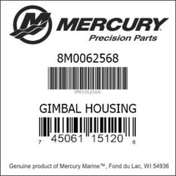 Picture of Quicksilver 8M0062568 Gimbal Housing Assembly for MerCruiser Alpha Gen II