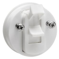 Picture of Whitecap Industries 3227WC Non-Locking Nylon Mini Slam Latch White