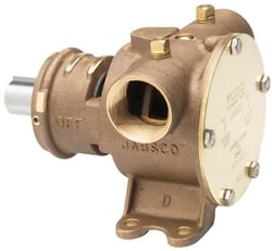 Picture of Jabsco 6400-0004 62 GPM Flexible Impeller Pedestal Mount Marine Pump