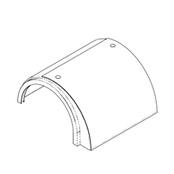 Coleman 47233A5151 Scroll Top Fan Housing Assembly for Mach 8 RV Air Conditioner — image 2