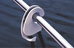 Picture of Taylor Made 11391 Pontoon Rail Fender Adjuster Display 36 Piece Gray