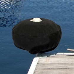 Picture of Taylor Made 2020108412 Dock Wheel Cover 12" Black Acrylic