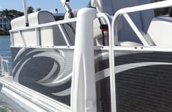 Picture of Taylor Made 31032 Pontoon Fence Saver Fender White 9" x 36"