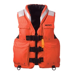 Picture of Kent Sporting Goods 150400-200-080-25 Search & Rescue SAR Commercial Vest Orange 4XL