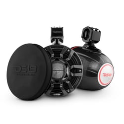 Picture of DS18 CF-X8PRO 8" Compact Wakeboard Tower Speakers with RGB LED Lights 500W