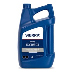 Picture of Sierra 118-9400CAT-4 Premium Blend 25W-40 FC-W Catalyst Compatible Marine Engine Oil 5 Quart
