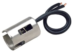 Picture of Seachoice SC50-08321 Chrome Plated Brass Bayonet Light Socket with 4" Lead