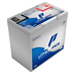 Picture of Lithium Pros L2267 12V 67Ah Lithium Ion Bluetooth Battery