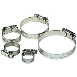 Picture of T-H Marine HC-28-DP All Stainless Steel Hose Clamp SAE 28 1-1/4" to 2-1/4"