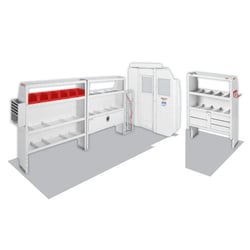 Picture of WeatherGuard 600-8443L HVAC/Mechanical Van Package for High-Roof RAM ProMaster 159" WB