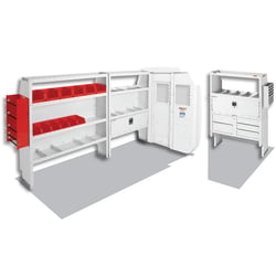 Picture of WeatherGuard 600-8214R Electrical Contractor Van Package for Ford Transit Mid-Roof 130" WB