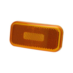 Picture of Key Auto Acc 0157170 Amber Replacement Lens for Command Clearance Light