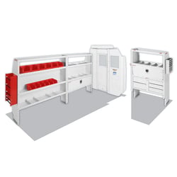 Picture of WeatherGuard 600-8444L Electrical Contractor Van Package for High-Roof 159" WB RAM ProMaster