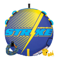 Picture of Airhead Sports Group AHST-23K Strike 1 Rider Towable Tube Kit with Rope and Pump