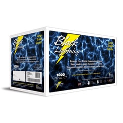 Picture of Atlantic Safety Company BL-XXL Black Lightning Powder-Free Nitrile Gloves XX-Large 100-Pack