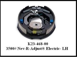 Picture of Dexter Marine Products K23-468-00 Nev-R-Adjust Electric Brake Assembly 10" x 2-1/4" Left Hand 3500 lbs