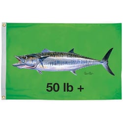 Picture of Taylor Made 2020109145 King Mackerel 50# Fisherman Catch Flag 24x36