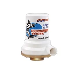 Picture of Xylem 209FDP Tournament Series Livewell Pump 1600 GPH 12V Dual Port