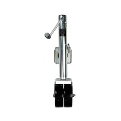 Picture of Powerwinch 21500-J-1500-B2-Z-R Utility Series Trailer Jack 1500lb Bolt-On Double Wheel Zinc