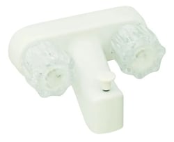 Picture of American Brass U-YJW41VBW 4-Inch Tub and Shower Diverter with Crystal Handles