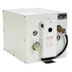 Picture of Whale Water Systems S600EW Seaward 6 Gallon Marine Hot Water Heater 120V 1500W White Epoxy