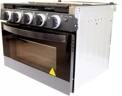 Picture of LaSalle Bristol 520CT12BL 2-Burner LP Gas Cooktop Black