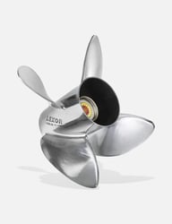 Picture of Solas 4573-153-22 Lexor 4 Blade Stainless Steel Propeller 15.25 x 22 Pitch RH Rotation