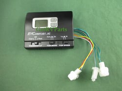 Picture of Coleman 8330-3871 Digital Heat/Cool RV Thermostat with Remote Sensor - Black