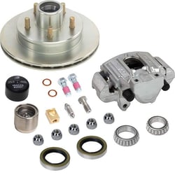 Picture of Dexter Marine Products K71-078-05 Disc Brake Wheel End Kit 3750 lb Zinc Hub Aluminum Caliper