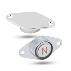 Picture of Whitecap Industries 6035C Flush Mount Flat Magnet Latch Set - 316 Stainless Steel