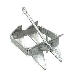 Picture of Gen3 Marine 5-4006 Galvanized 25lb Folding Box Anchor with Storage Bag