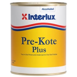 Picture of Interlux Paint 5822790 Pre-Kote Plus White Primer Undercoat Quart