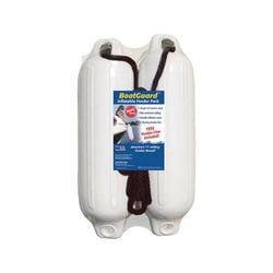 Picture of Taylor Made 31015S2P BoatGuard Boat Fender 5" x 18" Sand 2-Pack with Rope