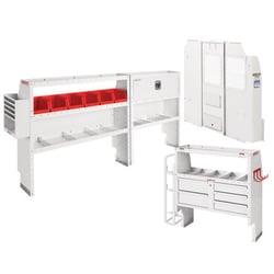 Picture of WeatherGuard 600-8123R HVAC Mechanical Van Package for GM Savana Chevrolet Express 135" WB