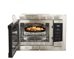Picture of LaSalle Bristol 520EC028AKD7S1R High Pointe 1.0 Cu Ft Convection Microwave with Air Fryer Stainless Steel
