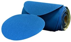 Picture of 3M 7100098229 Stikit Blue Abrasive Disc Roll 6 Inch 40 Grit 25 Pack