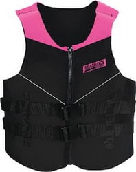 Picture of Seachoice 630XL-PIN/BLK-85969 Neoprene Multi-Sport Life Vest Adult XL Pink/Black