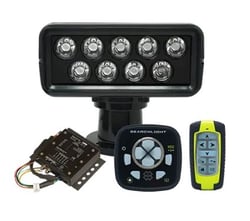 ACR Electronics 1977 RCL-100 LED Marine Searchlight Kit with Wireless Remote - Black — image 2