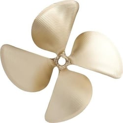Picture of Solas 4571-158-15 Lexor Stainless Steel Propeller 15.75 x 15 RH 3-Blade for Suzuki V6