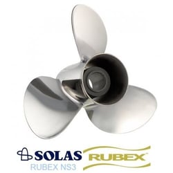 Picture of Solas 9532-156-13 Rubex NS3 Plus Stainless Steel Propeller 15-5/8 x 13 LH