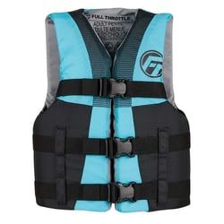 Picture of Full Throttle 112200-300-010-26 Teen Nylon Life Jacket Yellow