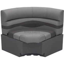 Picture of Taylor Made 2024021322 Sunset 36 Inch Radius Corner Pontoon Seat