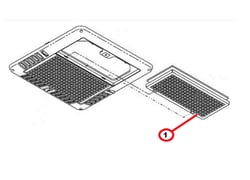 Picture of Coleman 83303951 Return Air Grille for RV Air Conditioner Ceiling Assembly