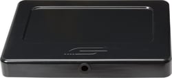 Picture of Suburban Mfg 3065ABK RV Cooktop Cover for SDN2U 2-Burner Drop-In Stoves - Black with Side Shields