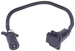 Picture of Torklift International W6021 7-Way Wire Harness Extension 21 Inch