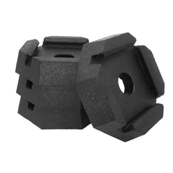 Picture of SnapPad XTRS5SP4 XTRA Square 5 Permanent RV Jack Pad 4-Pack for LCI Power Stabilizers