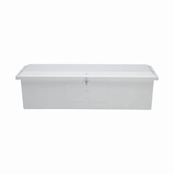 Picture of Taylor Made 83551 Stow 'N Go Large Fiberglass Dock Box White 85W x 22D x 24H