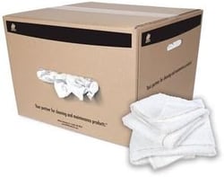 Picture of Buffalo Tools 10818 Hemmed Shop Towels 25 lb Box